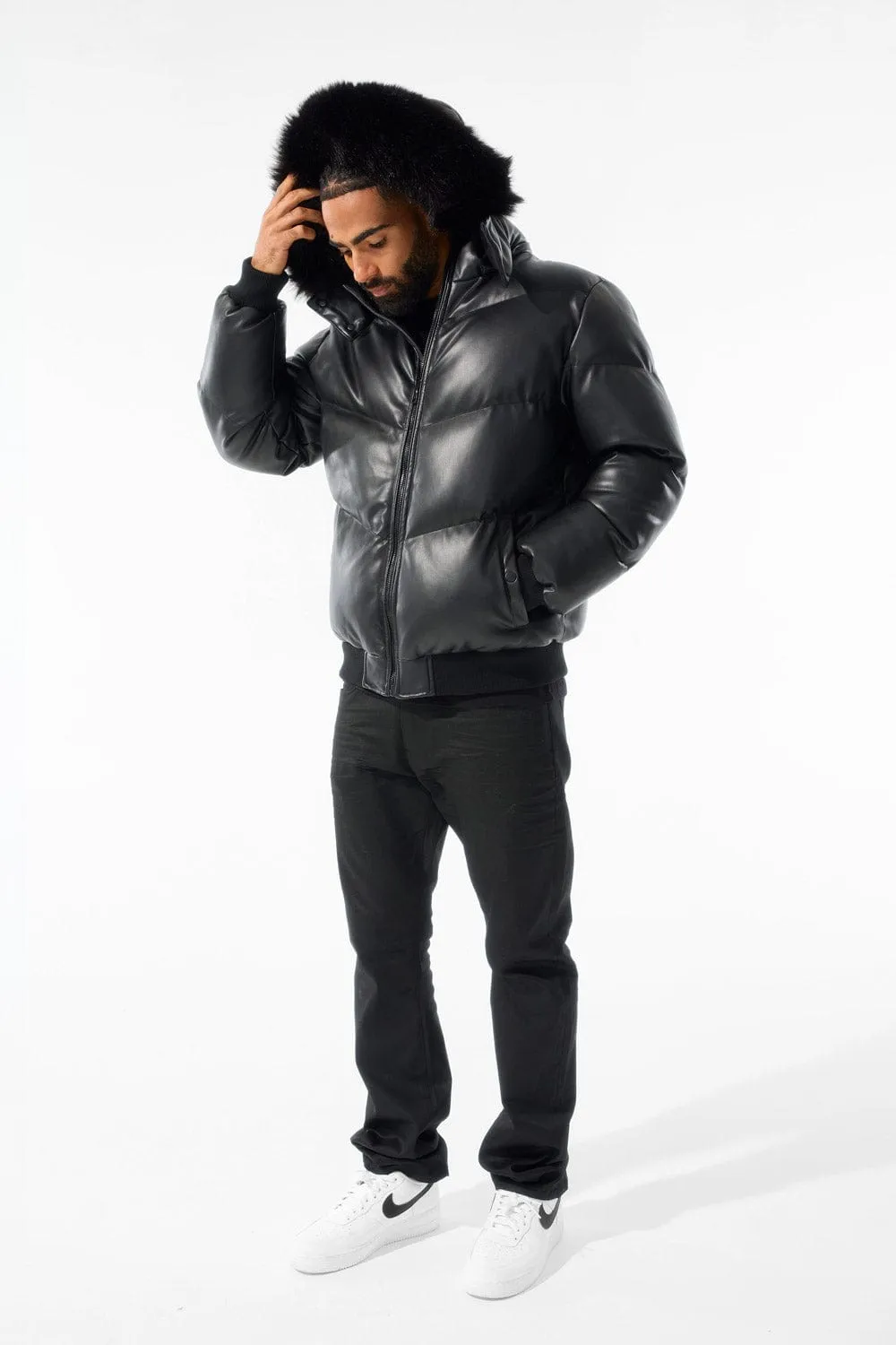 Thriller Puffer Jacket (Black)