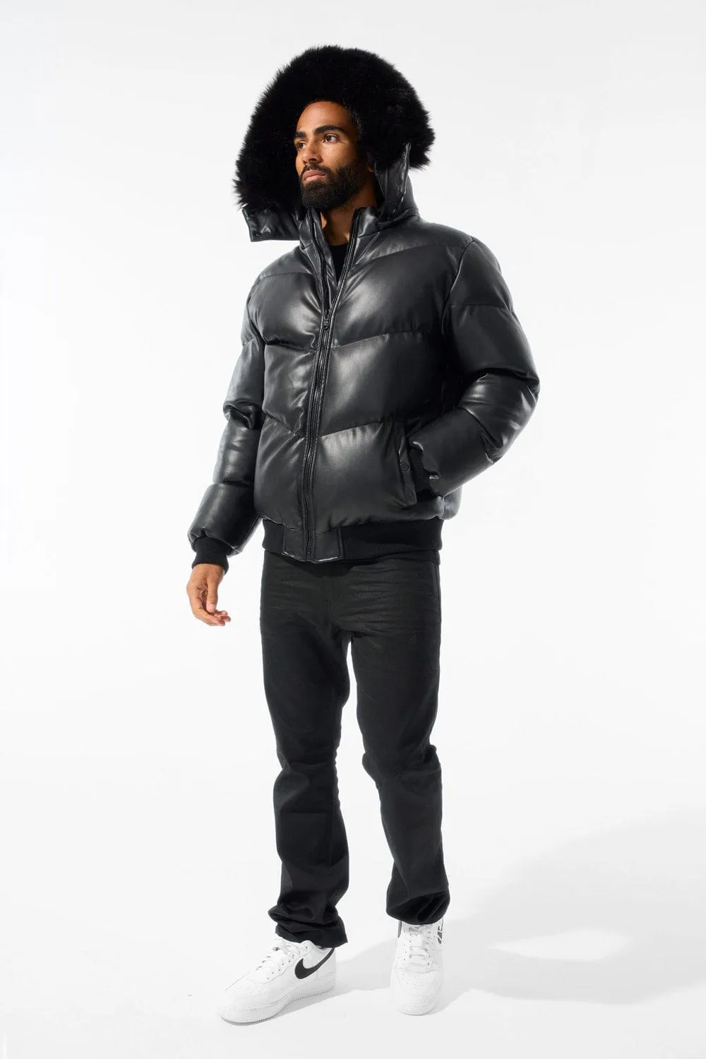 Thriller Puffer Jacket (Black)