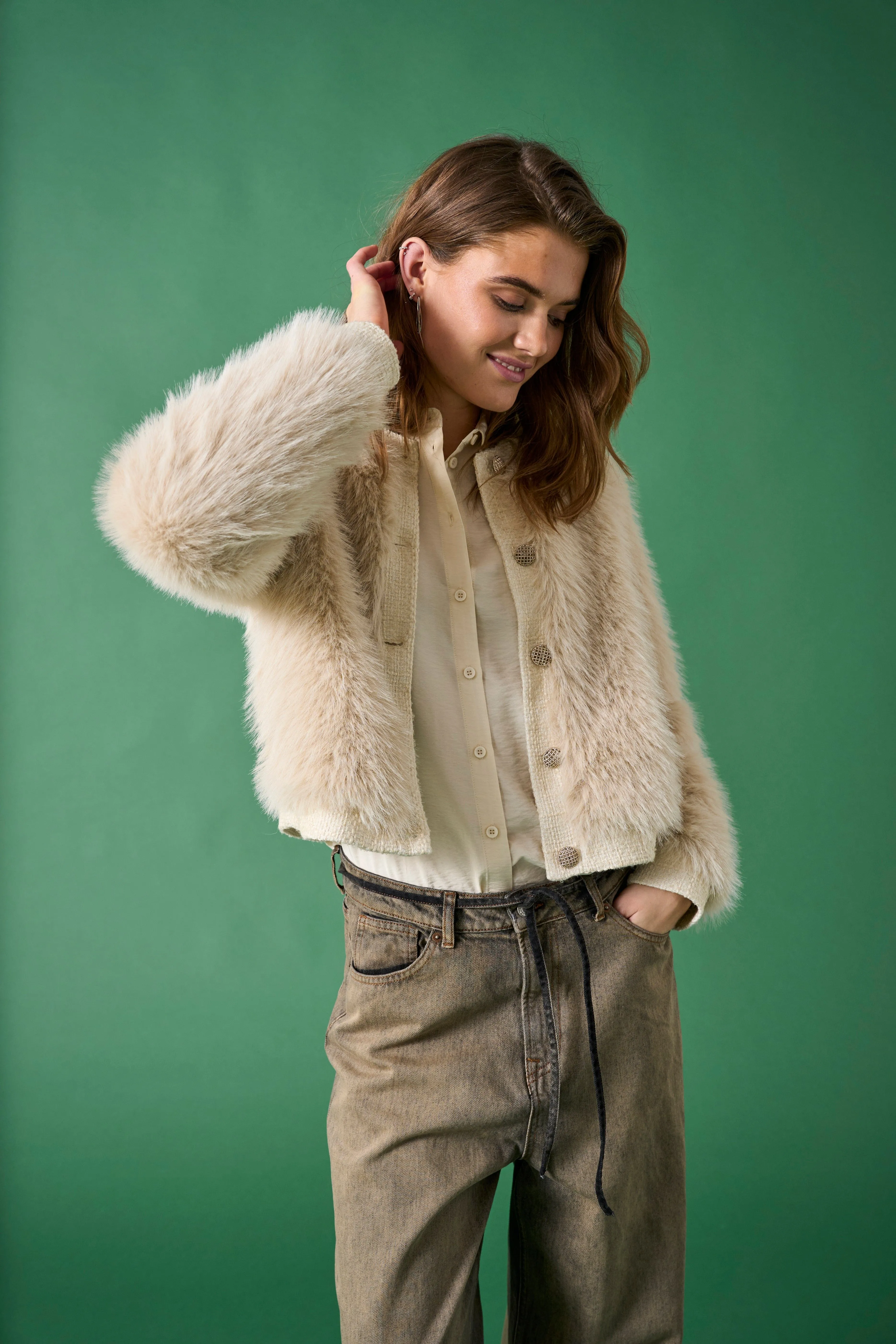 Vada Faux Fur Jacket