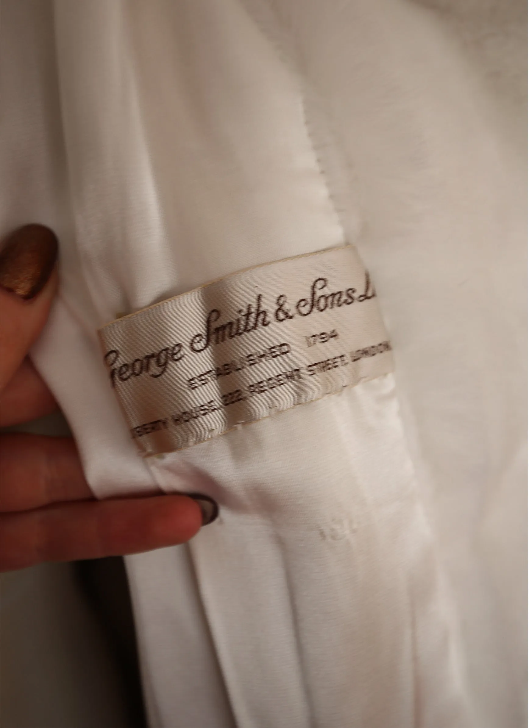 Vintage 1960s White Faux Fur Jacket