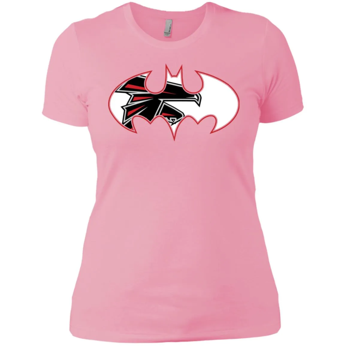 We Are The Atlanta Falcons Batman Nfl Mashup Women Cotton T-Shirt