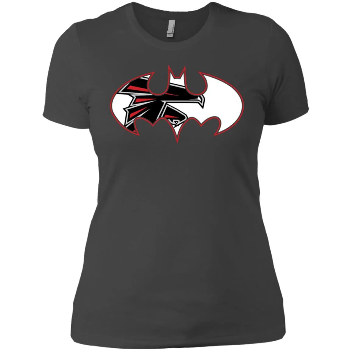 We Are The Atlanta Falcons Batman Nfl Mashup Women Cotton T-Shirt