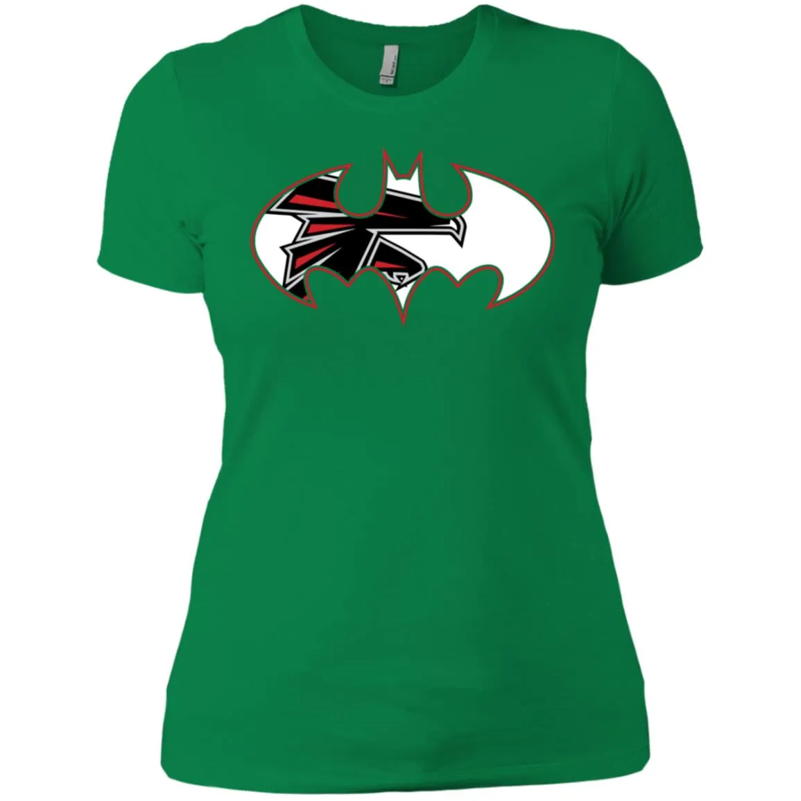 We Are The Atlanta Falcons Batman Nfl Mashup Women Cotton T-Shirt