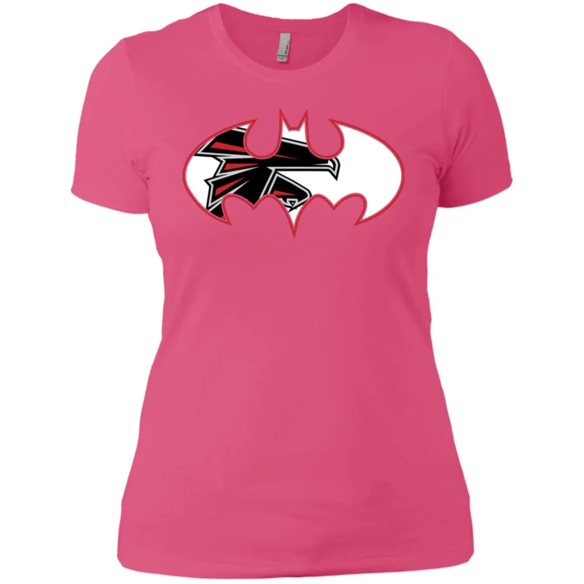 We Are The Atlanta Falcons Batman Nfl Mashup Women Cotton T-Shirt