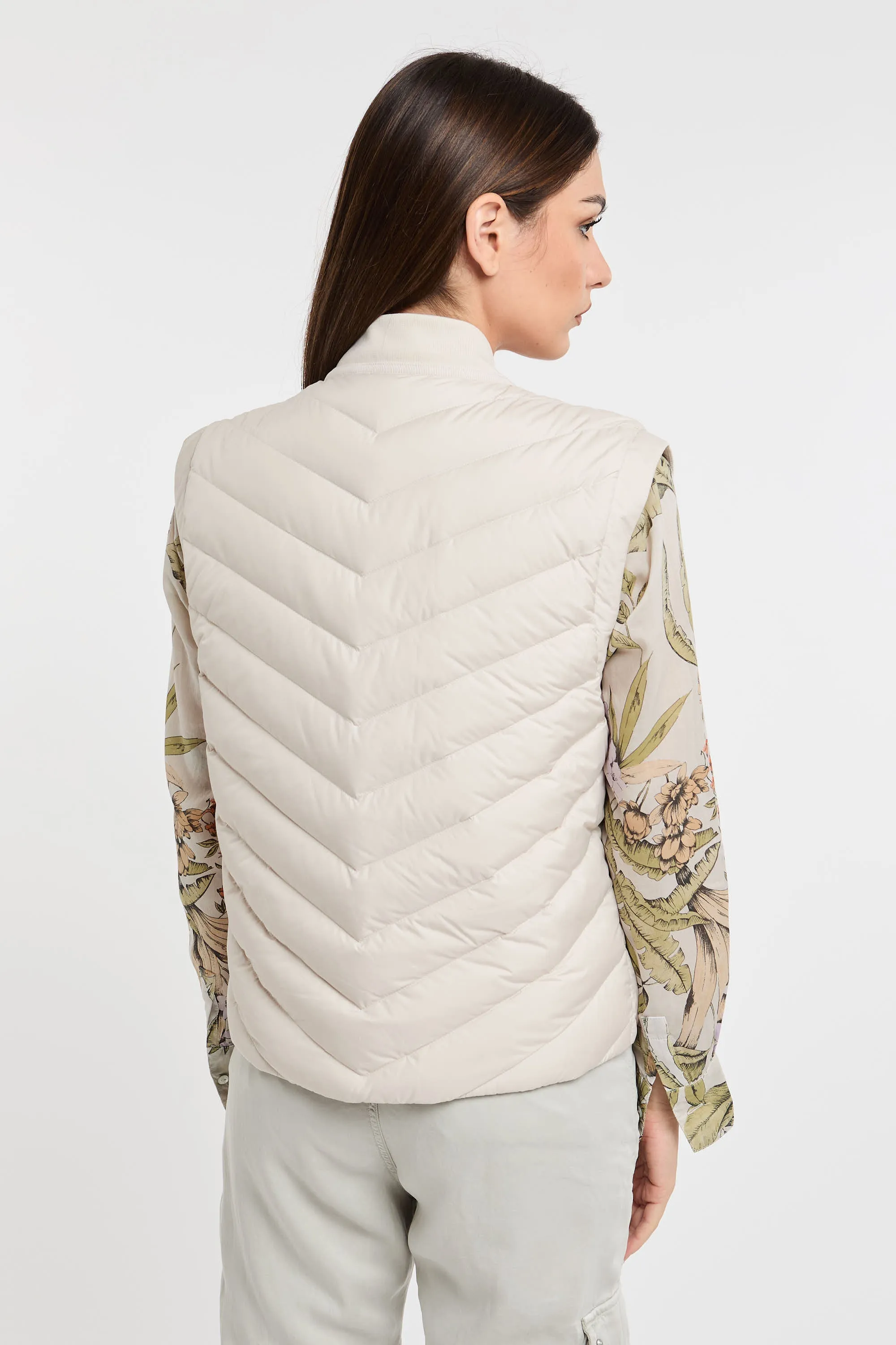 Woolrich Piumino Smanicato  in microfibra 5758