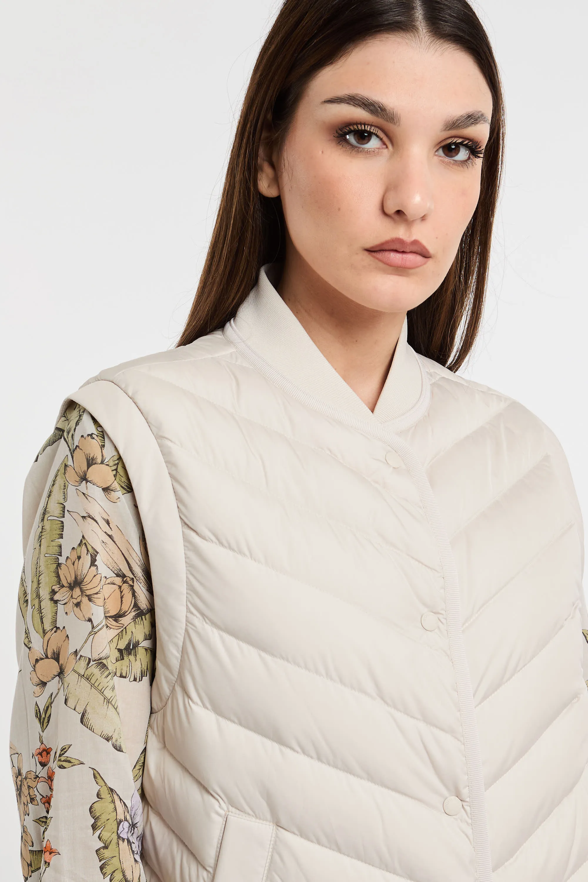 Woolrich Piumino Smanicato  in microfibra 5758